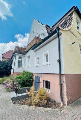 Rückansicht des Hauses