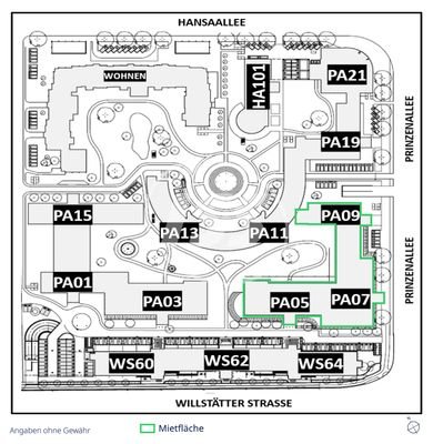 BA2 - PA5-9 Lageplan