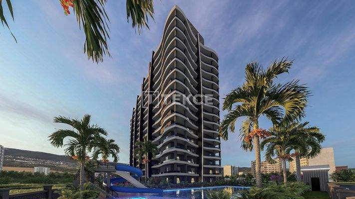 Newly-Built Apartments with Sea View in Erdemli Mersin