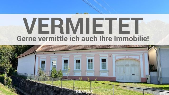 VERMIETET