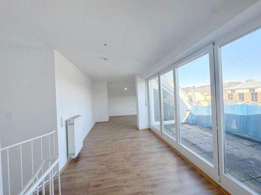 Schlafzimmer mit Balkon