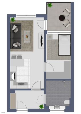 Grundriss gespiegelt!