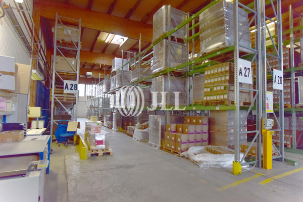 Innenansicht der Hallenfläche