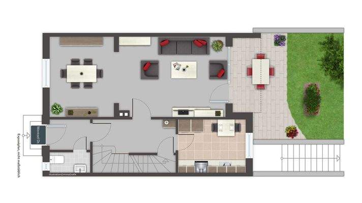 Grundriss Erdgeschoss