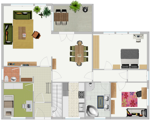 Grundriss Erdgeschoss