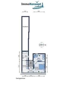 Grundriss Dachgeschoss