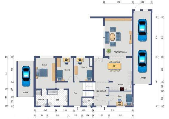 Grundriss Erdgeschoss