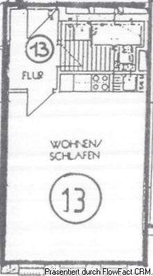 Whg 13 - Grundriss Wohnung