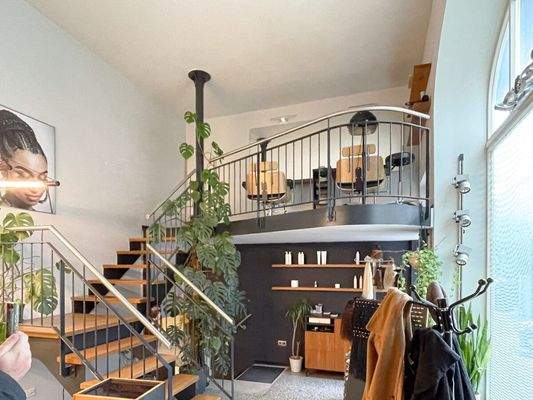 Ladenfläche - hohe Decke