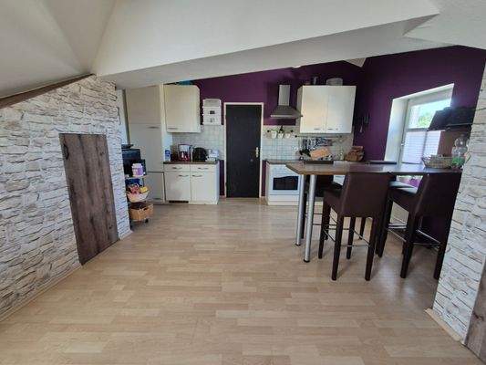 2. Wohnung - DG: Küchen- und Essbereich