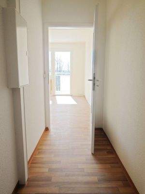 Blick in die Wohnung