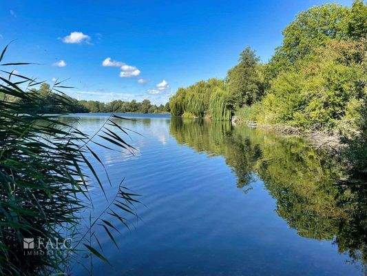 Vom Grundstück direkt zur Badestelle