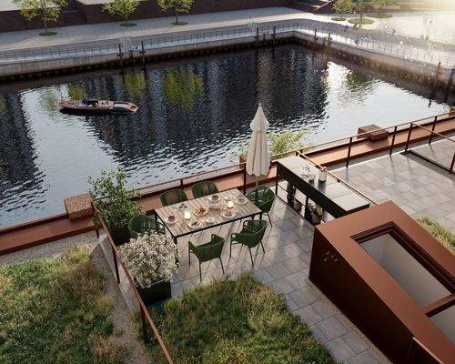 Terrasse Visualisierung 