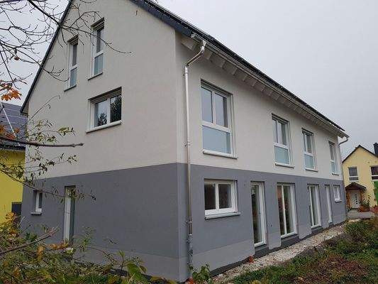 Foto Bauzeit vor Bau Terrasse