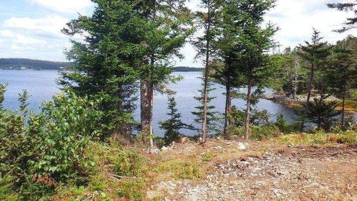 Erhöhte Lage am Wasser