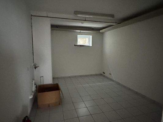 Kellerraum mit WM-Anschluss