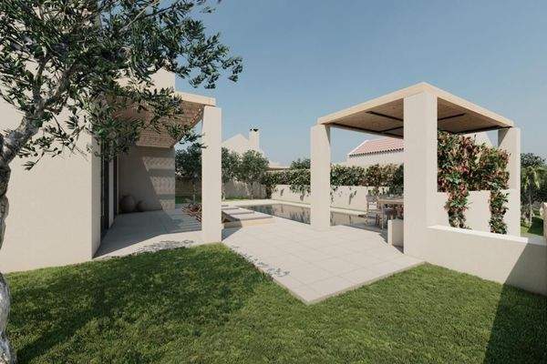 Kreta - Vamos: Schöne Maisonette mit Swimmingpool zu verkaufen - Projekt