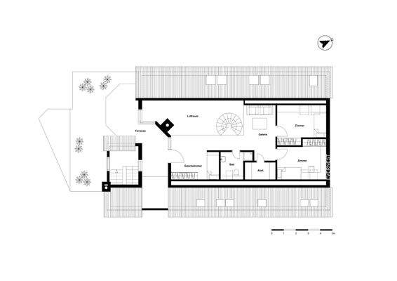 Dachgeschoss Galerie