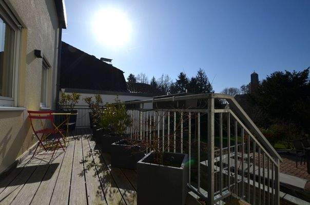 Frühstücksterrasse