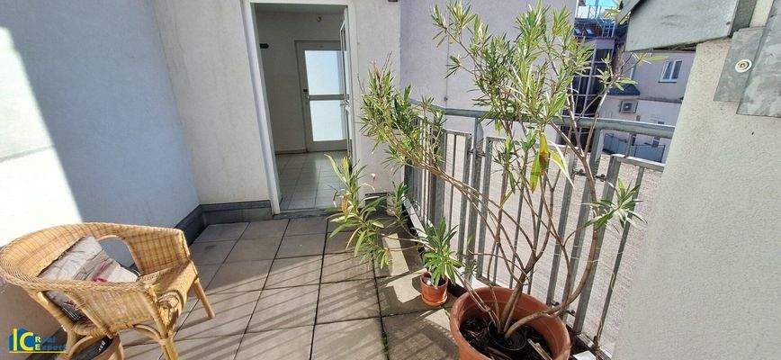 Sonnig und wettergeschützt