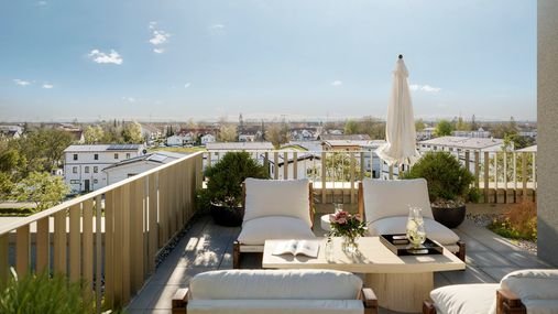 MY CHOICE Eching - Dachterrasse
