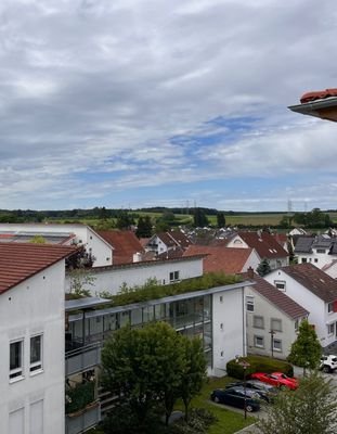 Weitsicht über Herbertingen hinweg