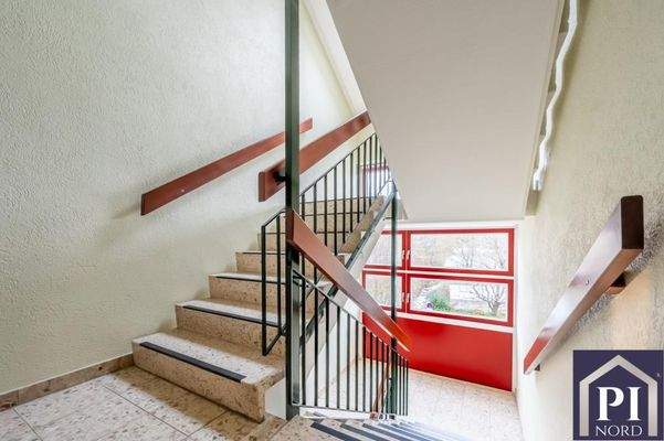 Gepflegtes Treppenhaus