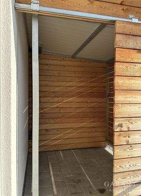 Blick in den Abstellraum