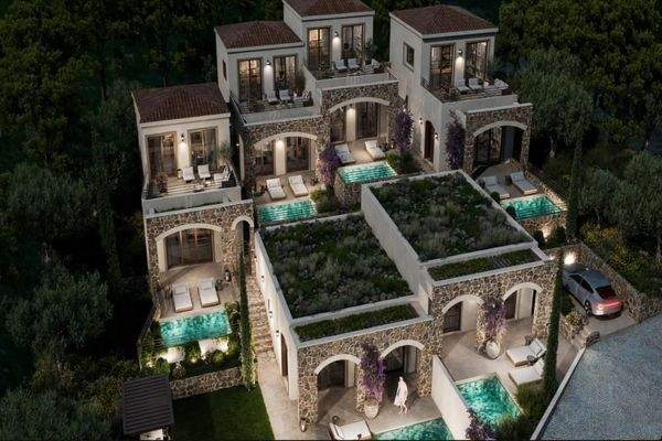 Nordkreta, Plaka: Neubau-Projekt! Traumhafte Villen mit Pool und Meerblick zu verkaufen