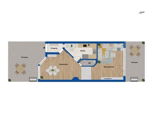 Grundriss Erdgeschoss