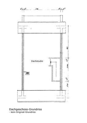 Dachgeschoss-Grundriss