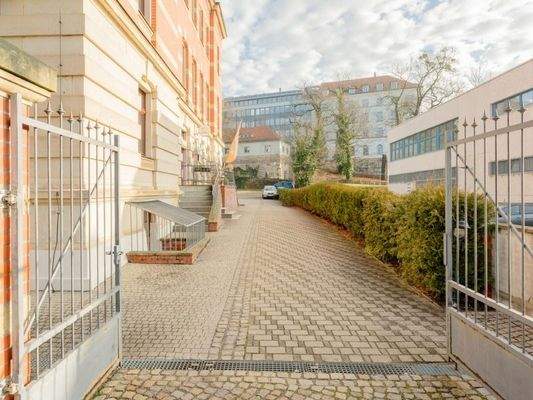 Objenansicht, Zufahrt