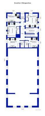 Grundriss 1.Obergeschoss 
