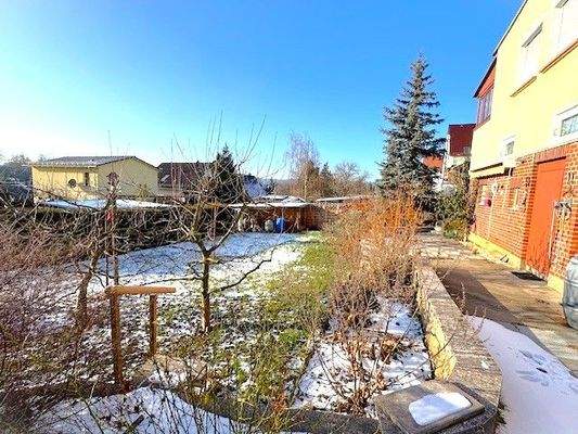 Gartengrundstück Winter