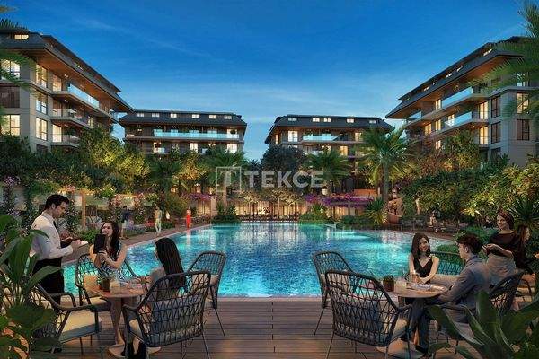 Chic Apartments in Hotel Concept 750m to the Beach in Alanya