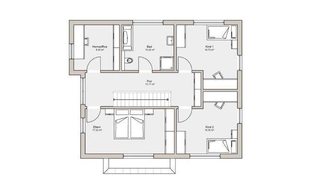 Grundriss Dachgeschoss