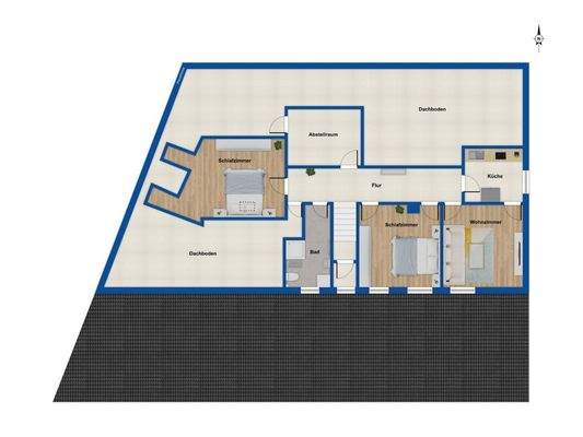 Grundriss Dachgeschoss