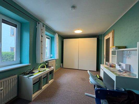 Das Kinderzimmer im Erdgeschoss