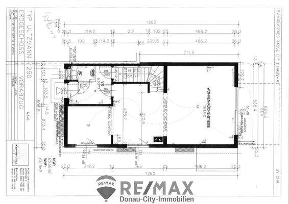 26.  Reihenhaus 1220 Wien - Grundriss