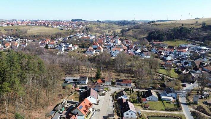 Die Lage im Ortskern