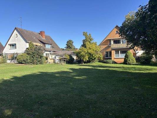 Blick aus dem Garten