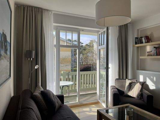 Wohnbereich mit Balkon