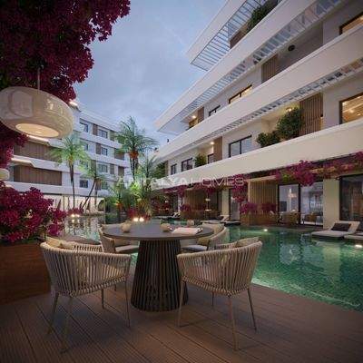 Investment Apartments with 400 m² Pool in Antalya Aksu