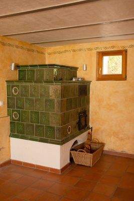 Stube mit Kaminofen