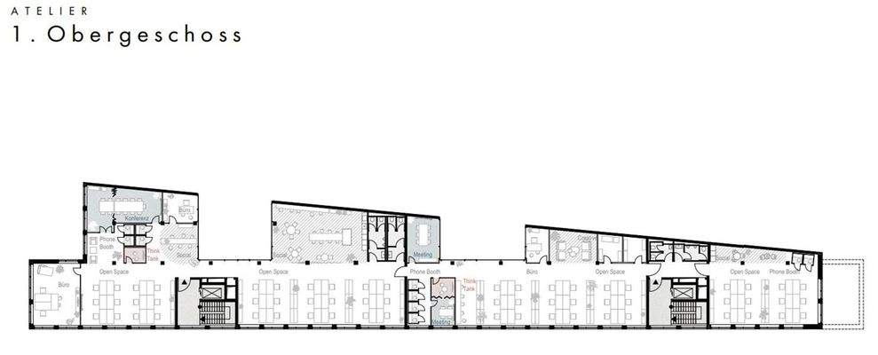 Grundriss 1.OG - Varainte 1