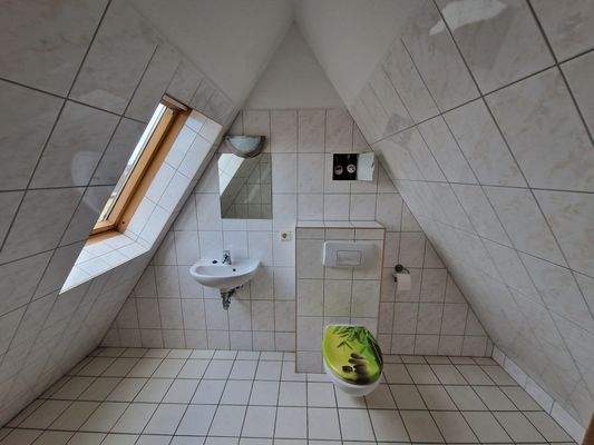 Badezimmer Spitzboden