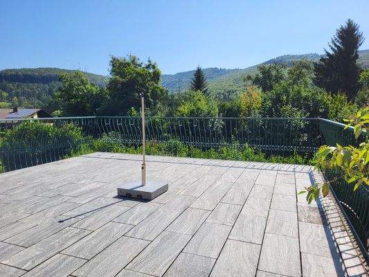 Ausblick Terrasse