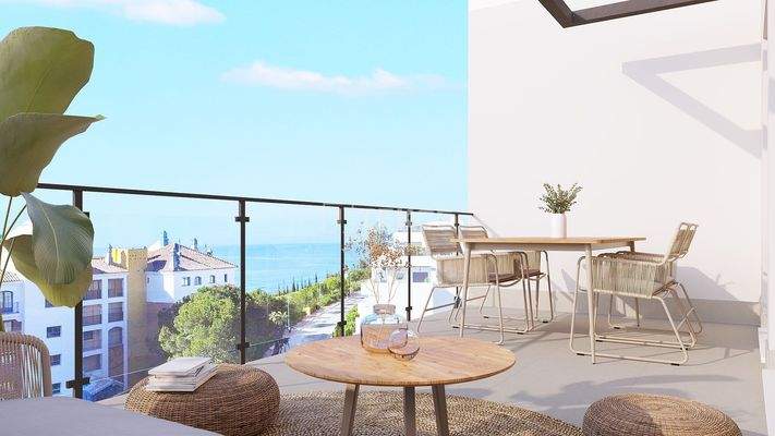 New Build Bright Apartments with Large Terraces in Almunecar