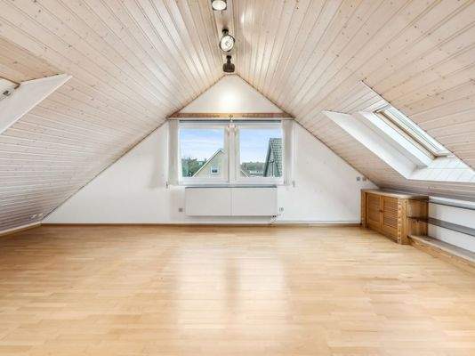 Ausgebautes Dachgeschoss