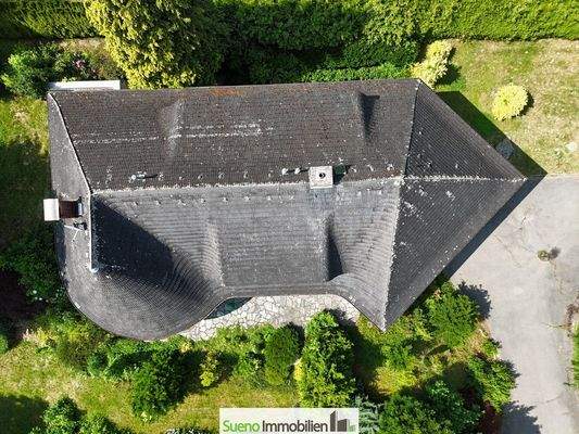 Drohnenbild Dach-Ansicht